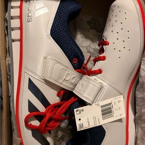 Adidas Powerlift 3.1 Red, Gray and Navy Shoes